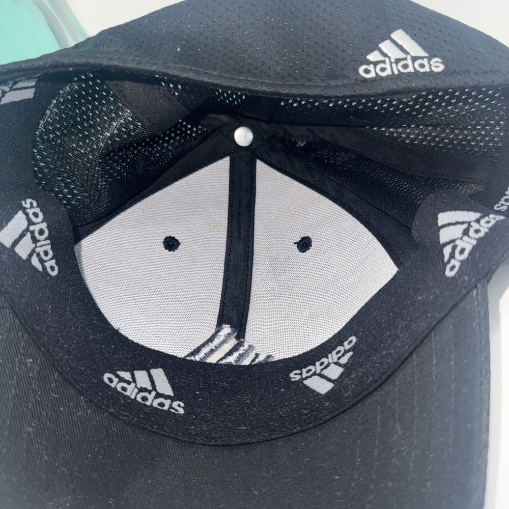 Adidas Climalite Men's Baseball Cap Size Medium Black 90288‎ - Picture 9 of 10